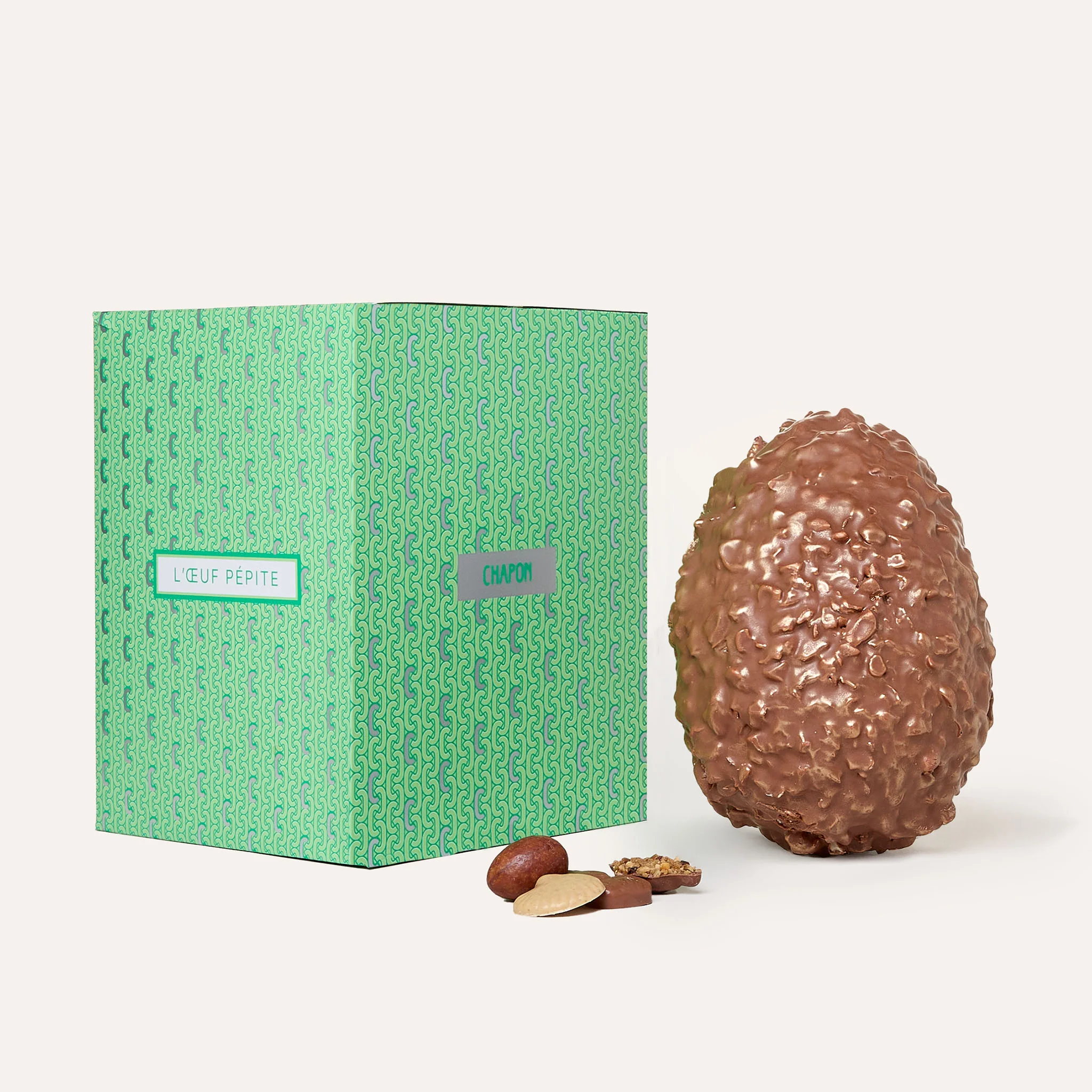 Oeuf pépite noisette n°3 - Chocolat au lait